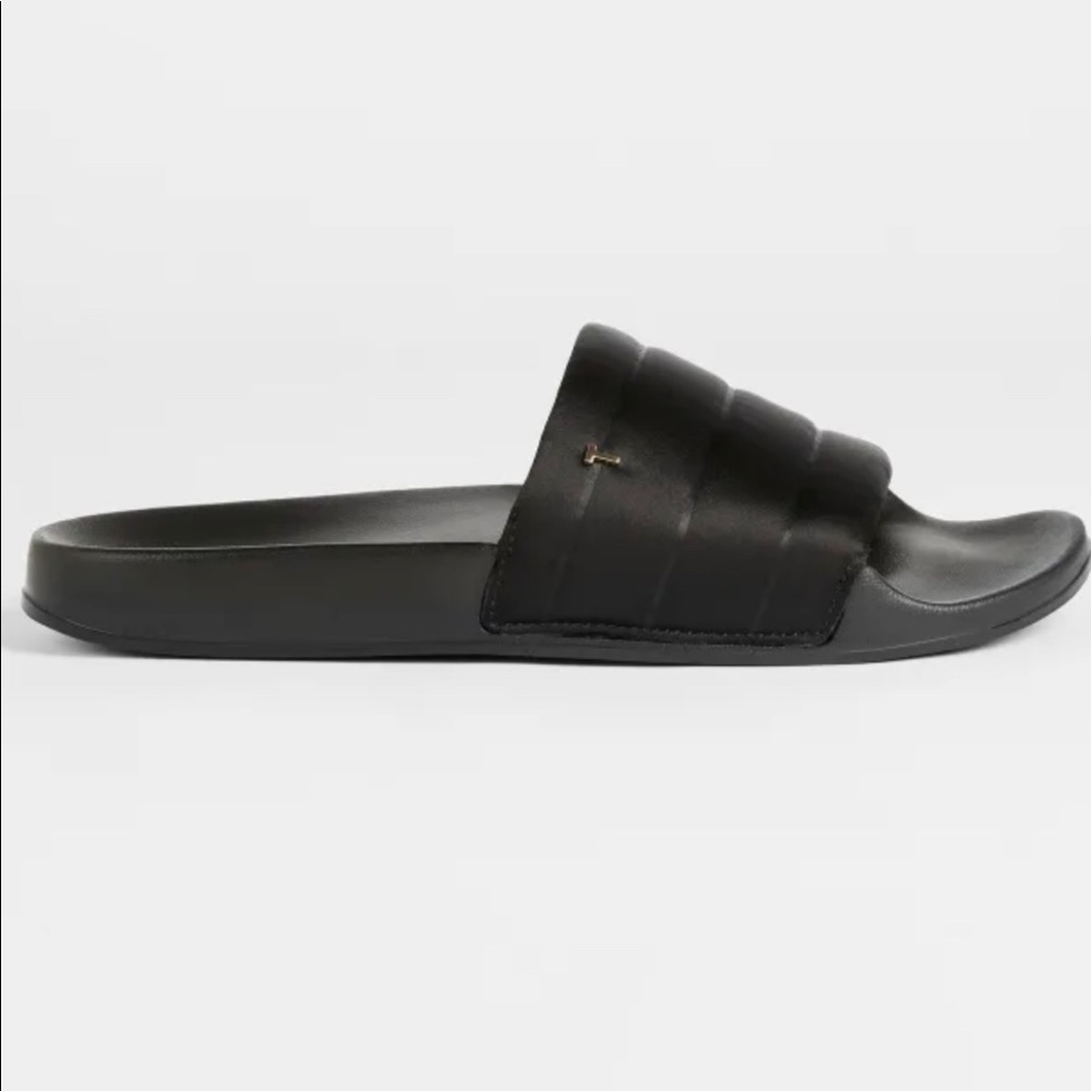 Ted Baker new women’s black slides + original box, tags.